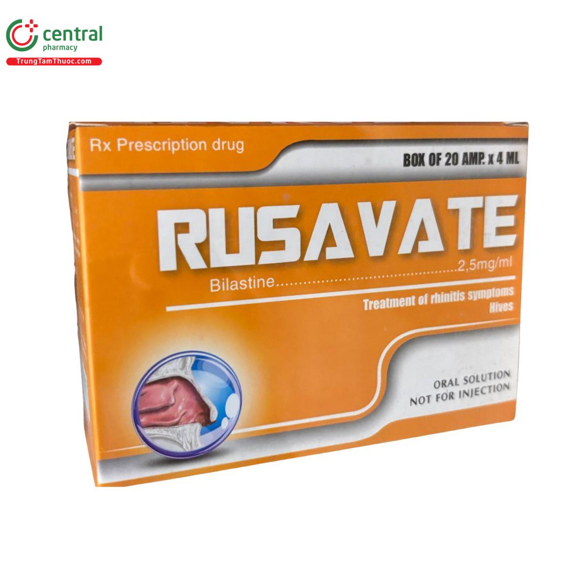 rusavate 2 5mg ml 2 H3328 rusavate 2 5mg ml 2 H3328