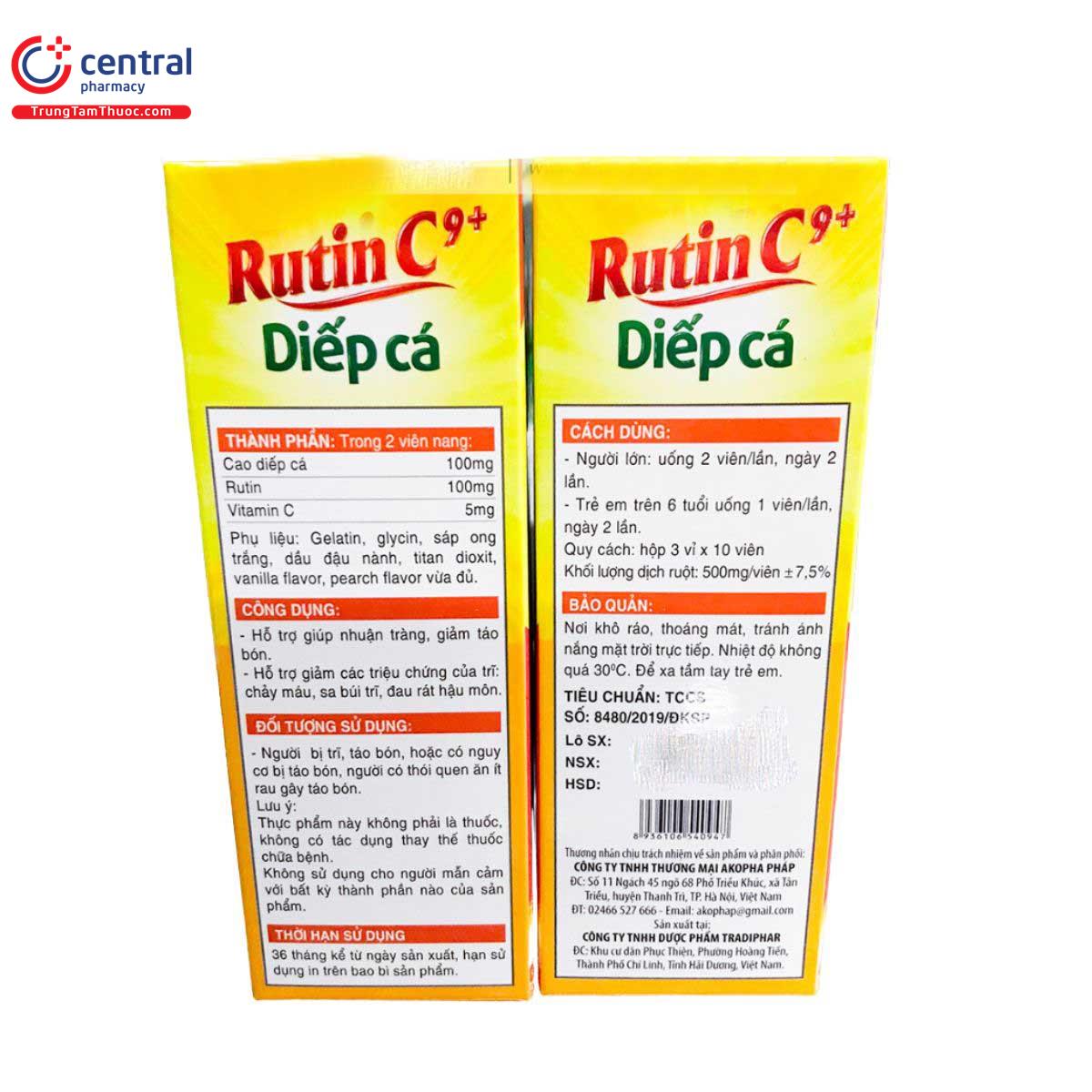 rutin c9 diep ca 5 G2465