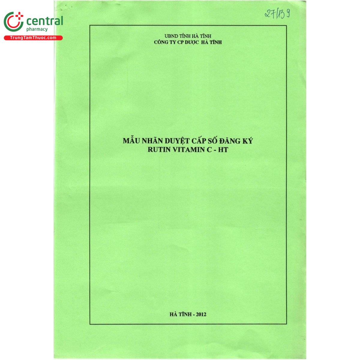 rutin vitamin c ht 6 H3000 rutin vitamin c ht 6 H3000