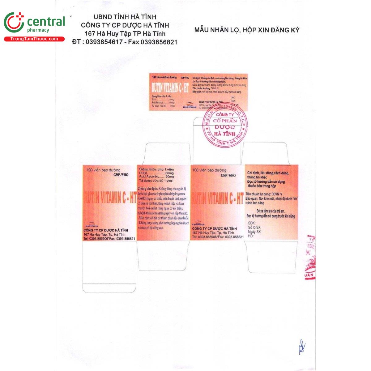 rutin vitamin c ht 9 F2011 rutin vitamin c ht 9 F2011