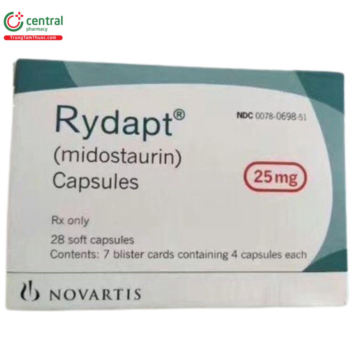 rydapt 25mg 6 C1034