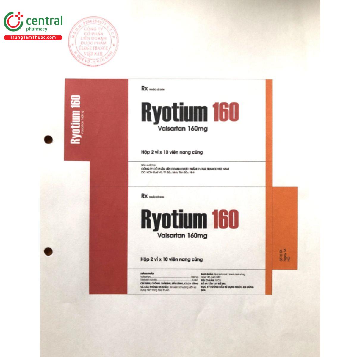 ryotium 160mg 3 B0373