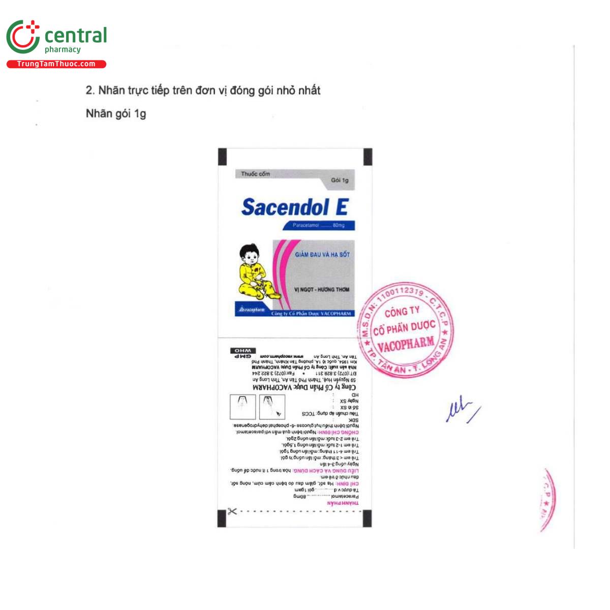 sacendol e 9 R7365