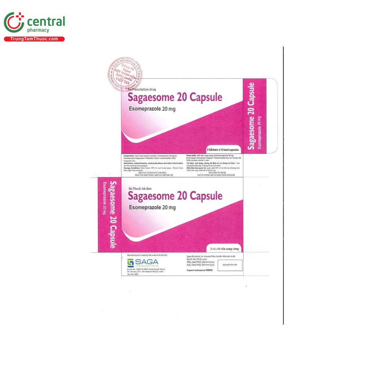 sagaesome 20 capsule 2 E1861 sagaesome 20 capsule 2 E1861