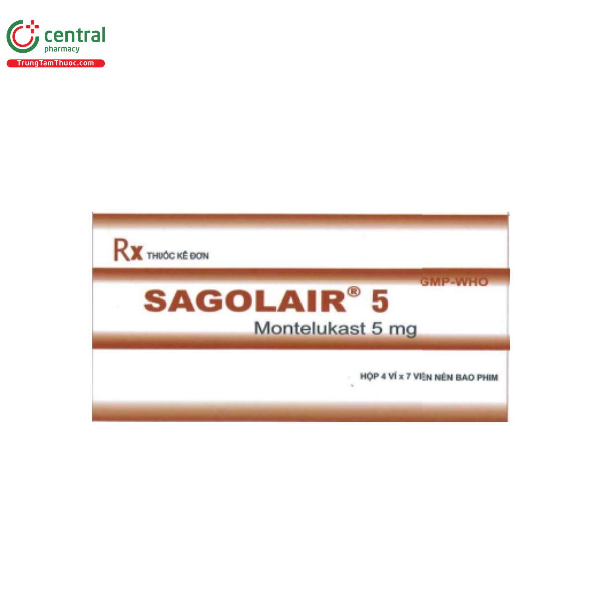 sagolair 5mg 2 H3177 sagolair 5mg 2 H3177