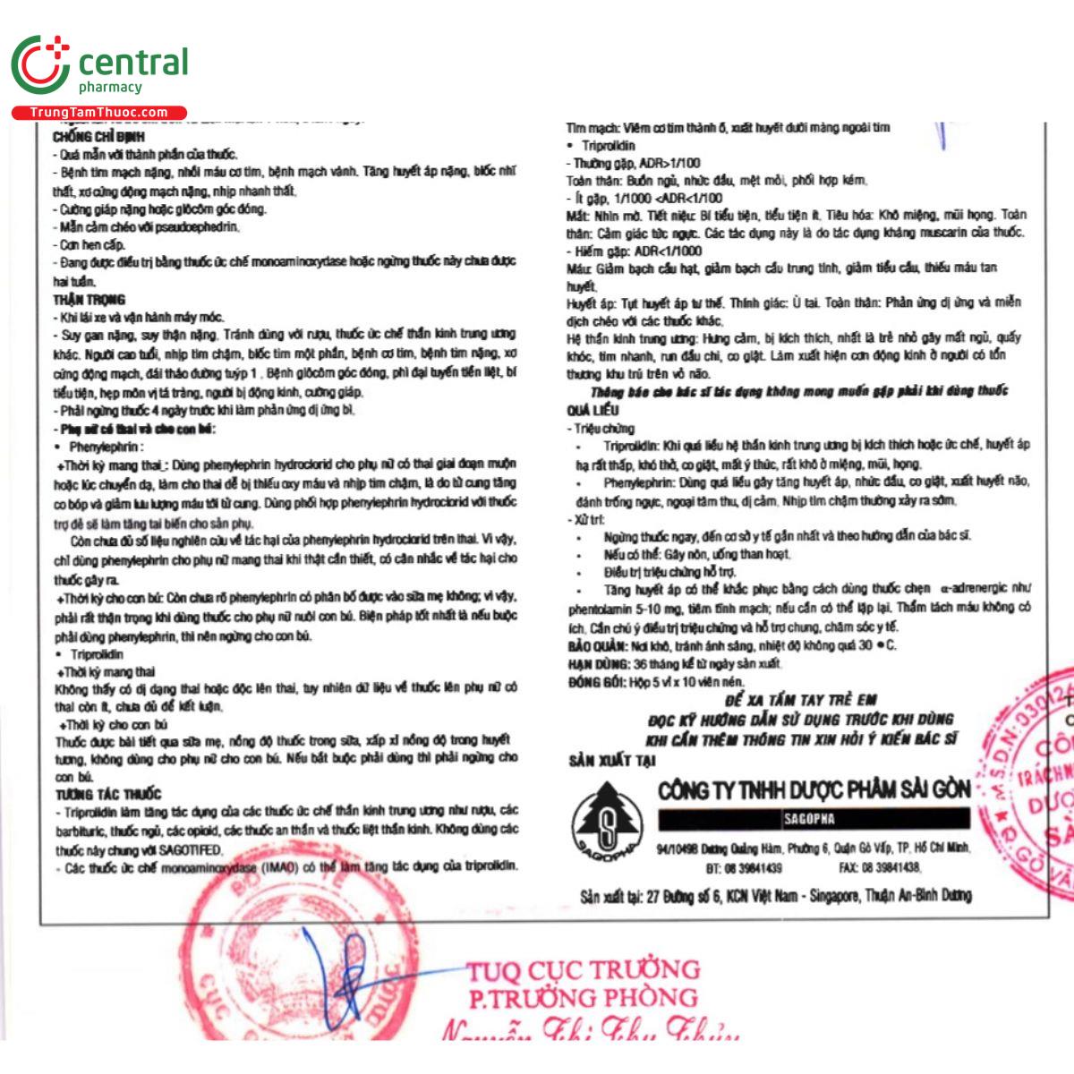 sagotifed 10mg25mg 5 T8506 sagotifed 10mg25mg 5 T8506