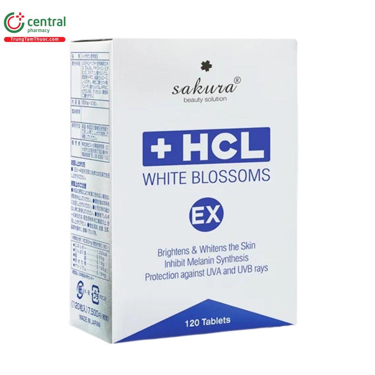 sakura hcl white blossoms 4 V8338 sakura hcl white blossoms 4 V8338