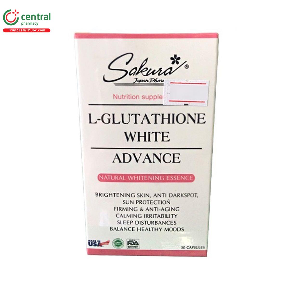 sakura l glutathione white advance 2 A0575