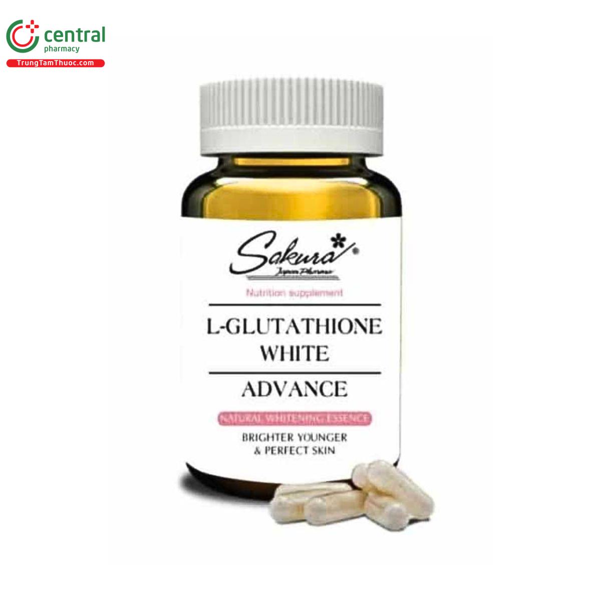 sakura l glutathione white advance 6 D1327