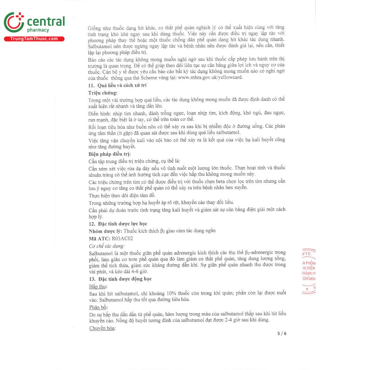 salbutamol aldo union 10 C1172