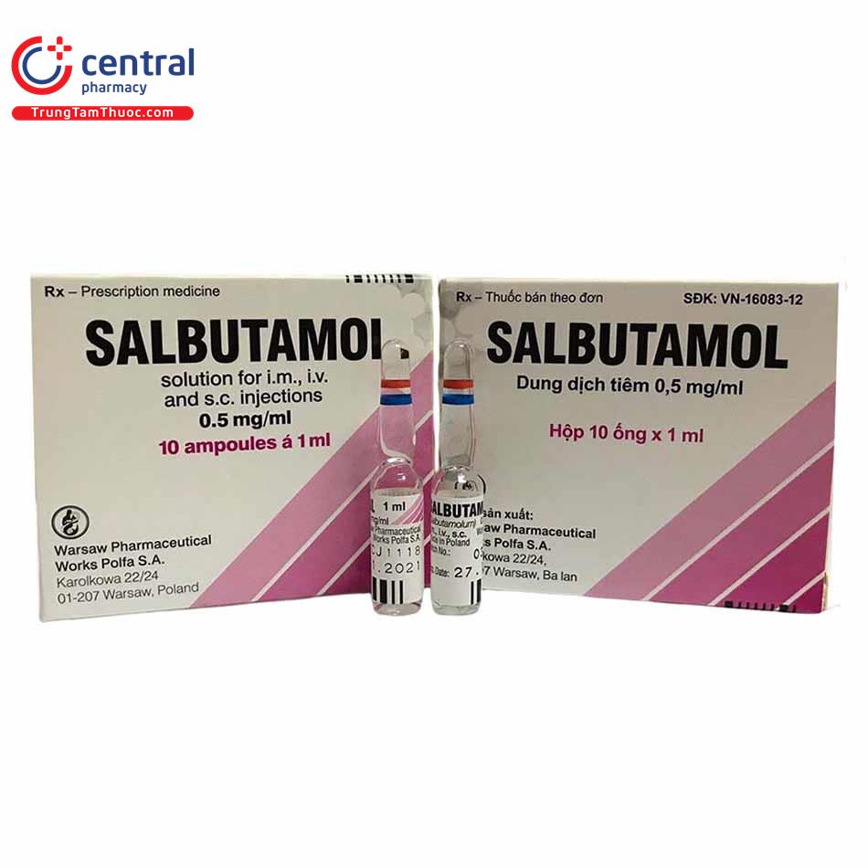 salbutamol inj05mgml polfa 2 K4586