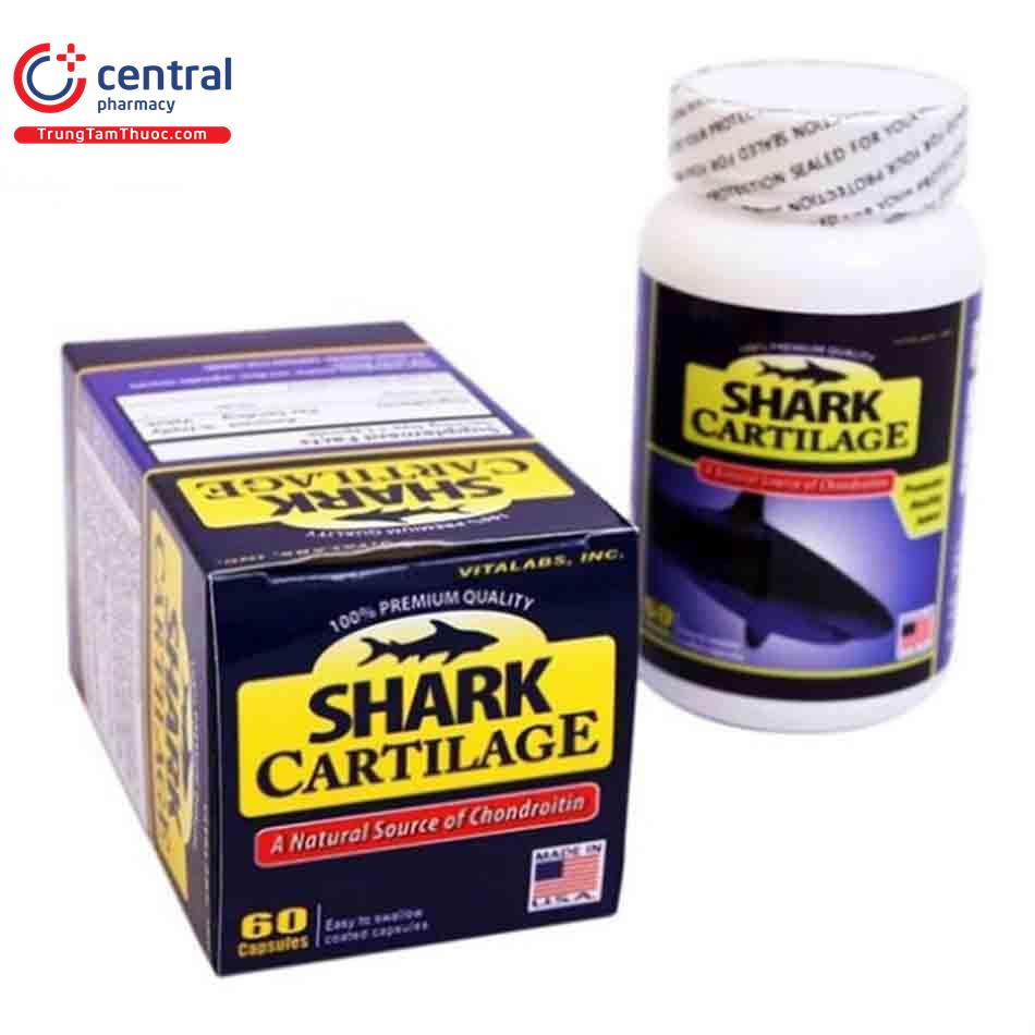 Thuốc Shark Cartilage (60 Viên) - tái tạo sụn khớp