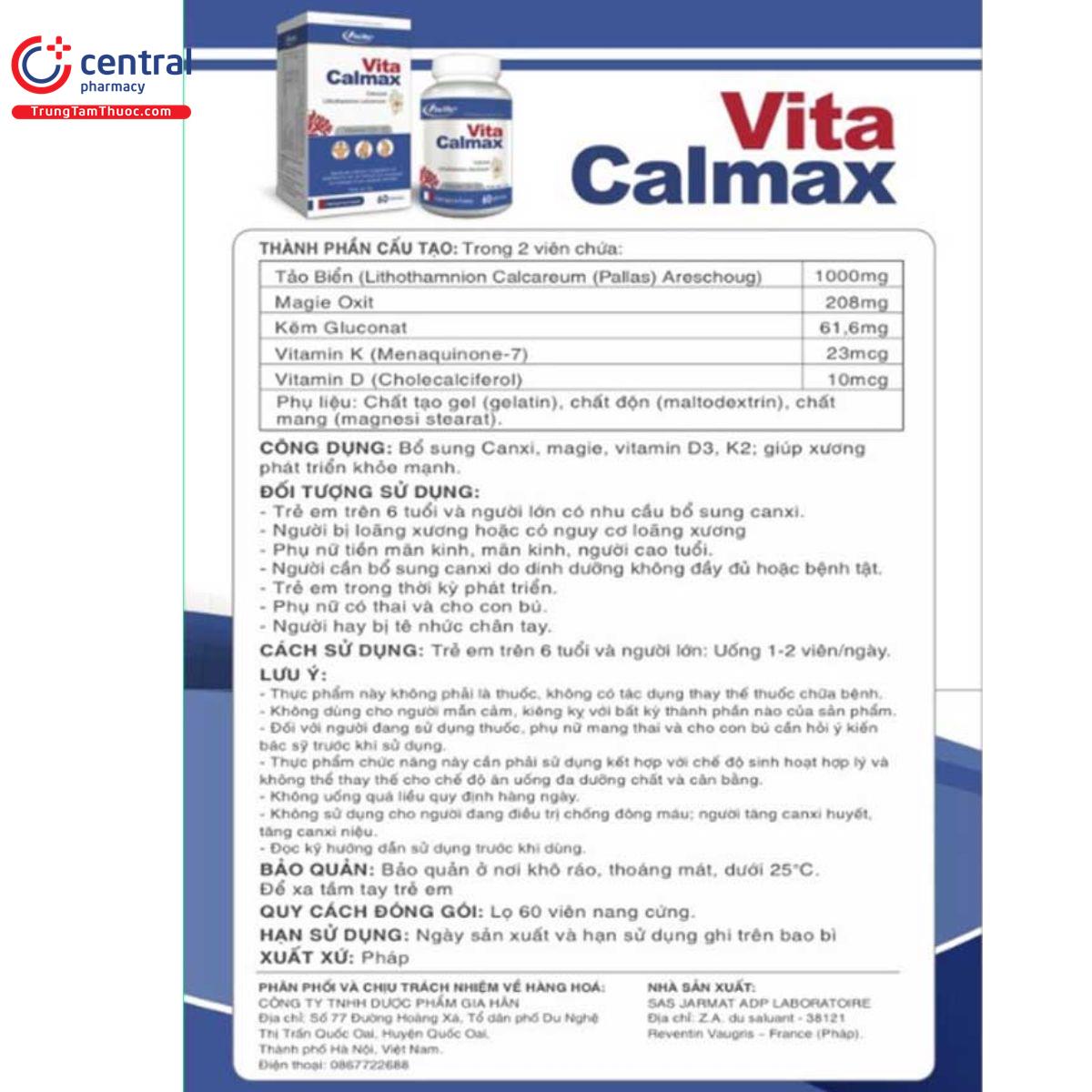 san pham vita calmax 9 T7860