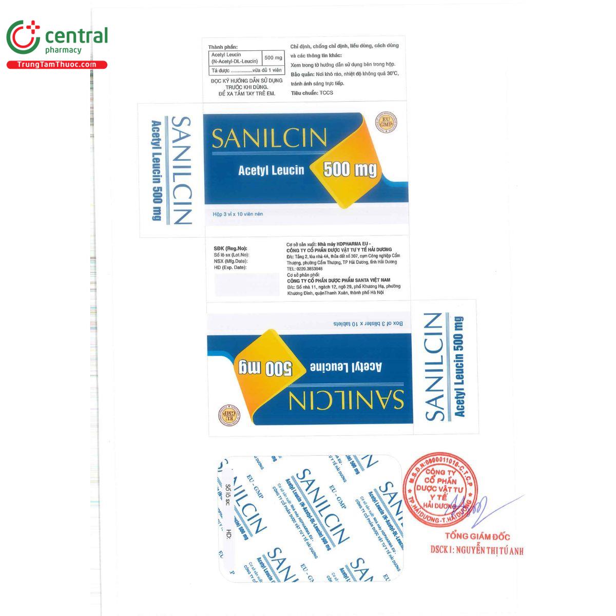 sanilcin 500mg N5545 sanilcin 500mg N5545