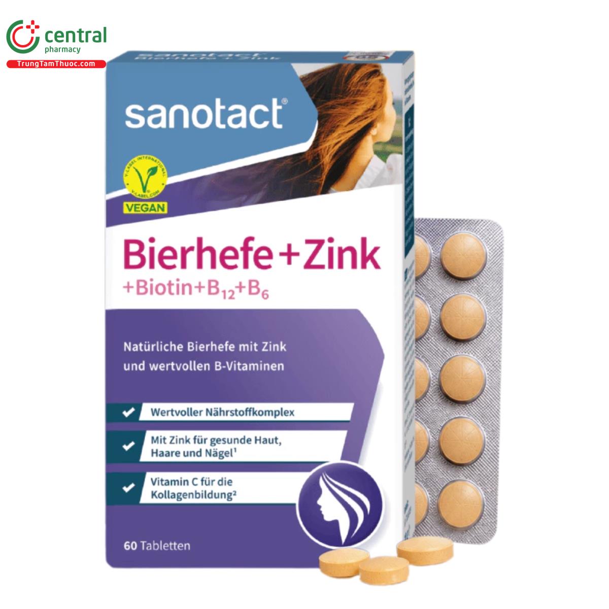 sanotact bierhefe zink biotin b12 b6 1 B0520 sanotact bierhefe zink biotin b12 b6 1 B0520