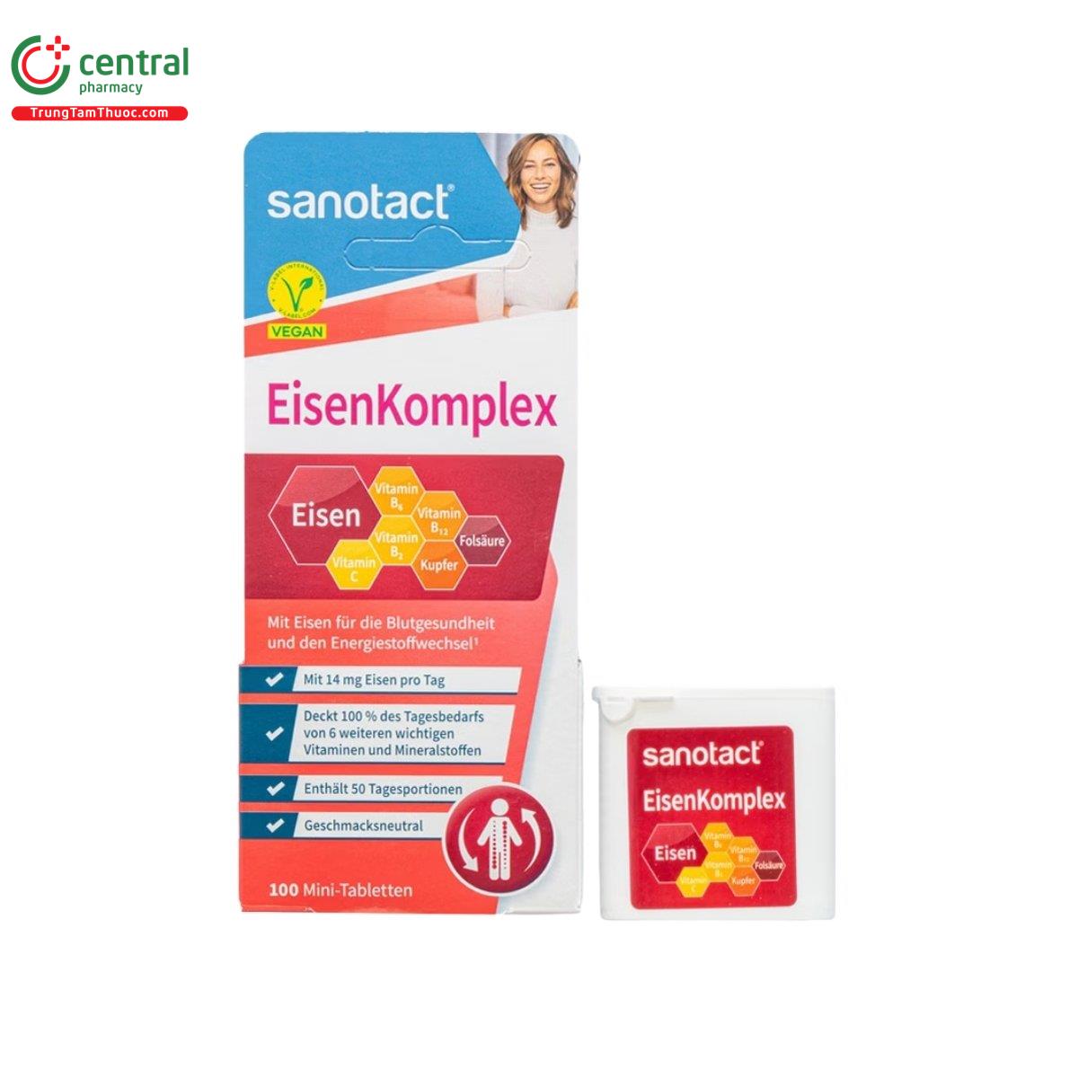 sanotact eisenkomplex tabletten 2 L4615
