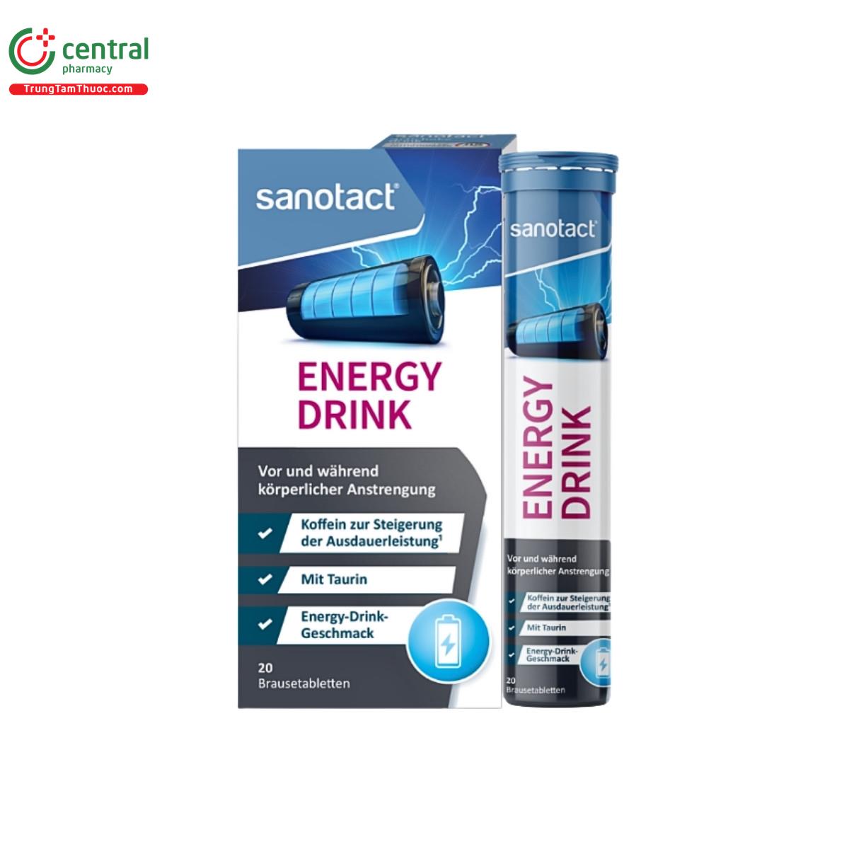 sanotact energy drink brausetabletten 1 D1275