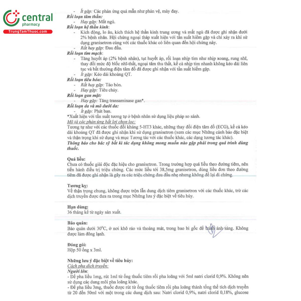 santasetron 3mg 3ml 10 Q6270