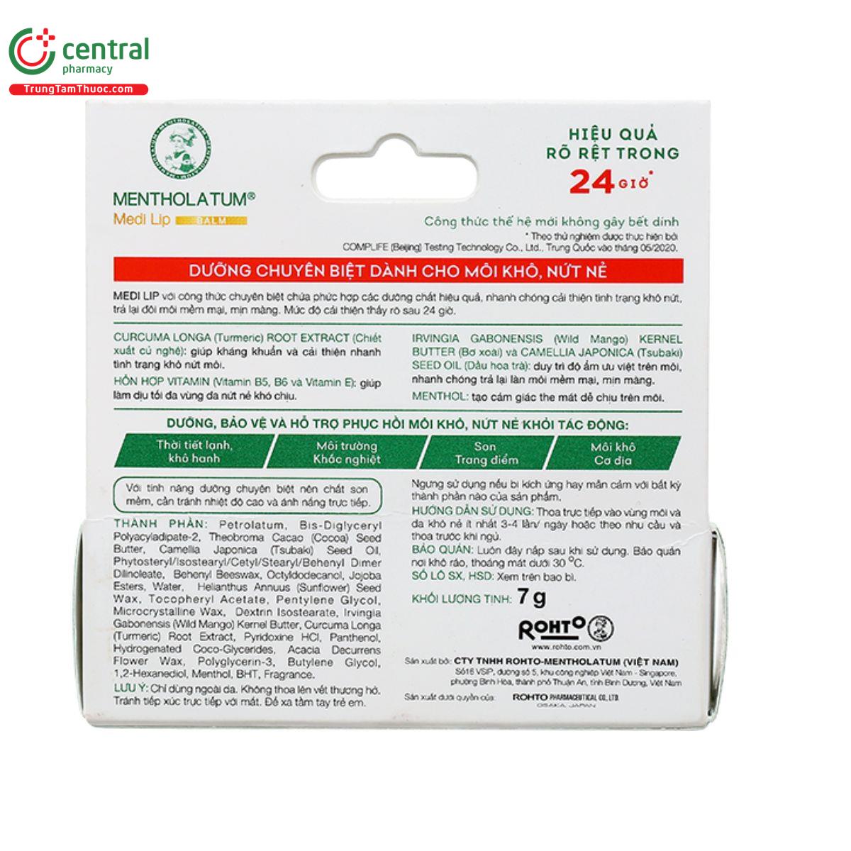 sap duong moi mentholatum medi lip balm 6 U8602 sap duong moi mentholatum medi lip balm 6 U8602