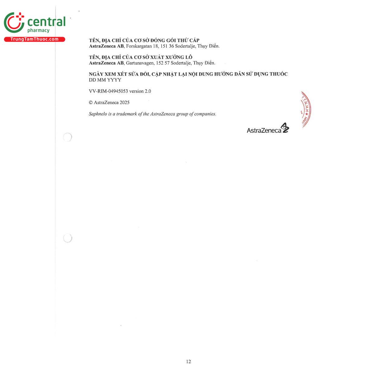 saphnelo 14 Q6844 saphnelo 14 Q6844