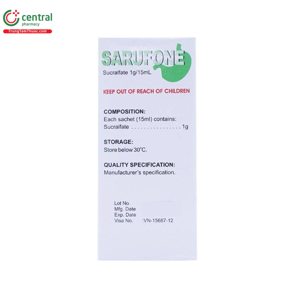 sarufone 1g 15ml 3 K4360 sarufone 1g 15ml 3 K4360