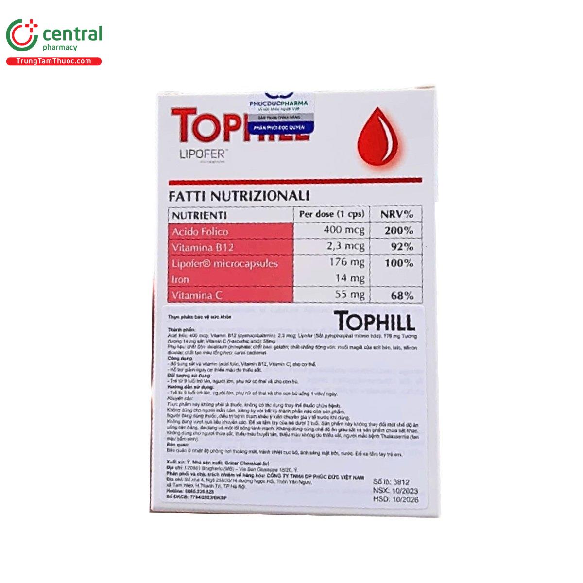 sat sinh hoc tophill 5 V8441 sat sinh hoc tophill 5 V8441