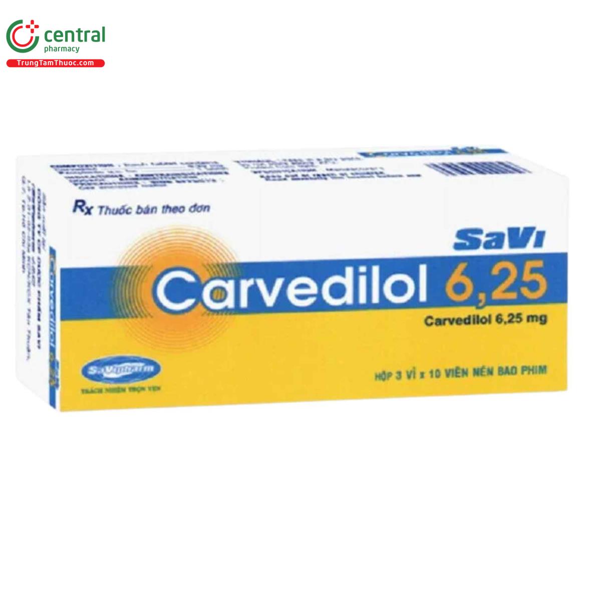 savi carvedilol 625 3 E1807