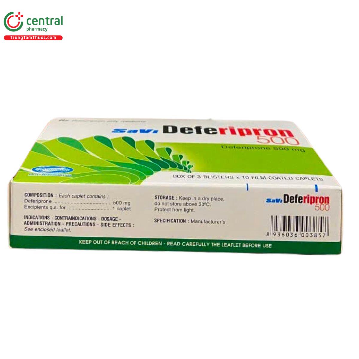 savi deferipron 500mg 10 Q6043