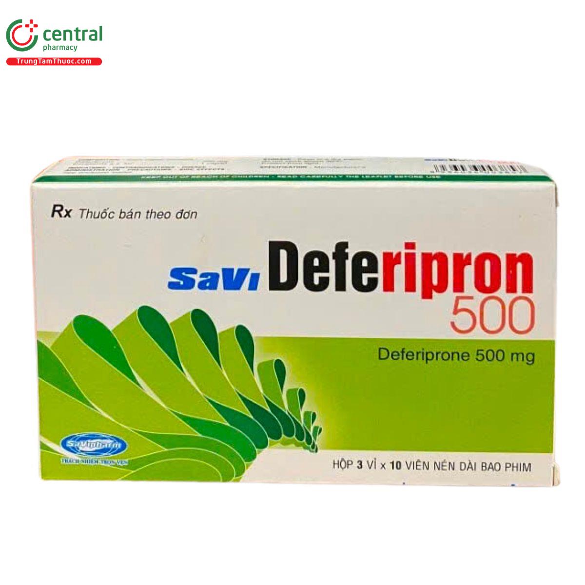 savi deferipron 500mg 3 F2425