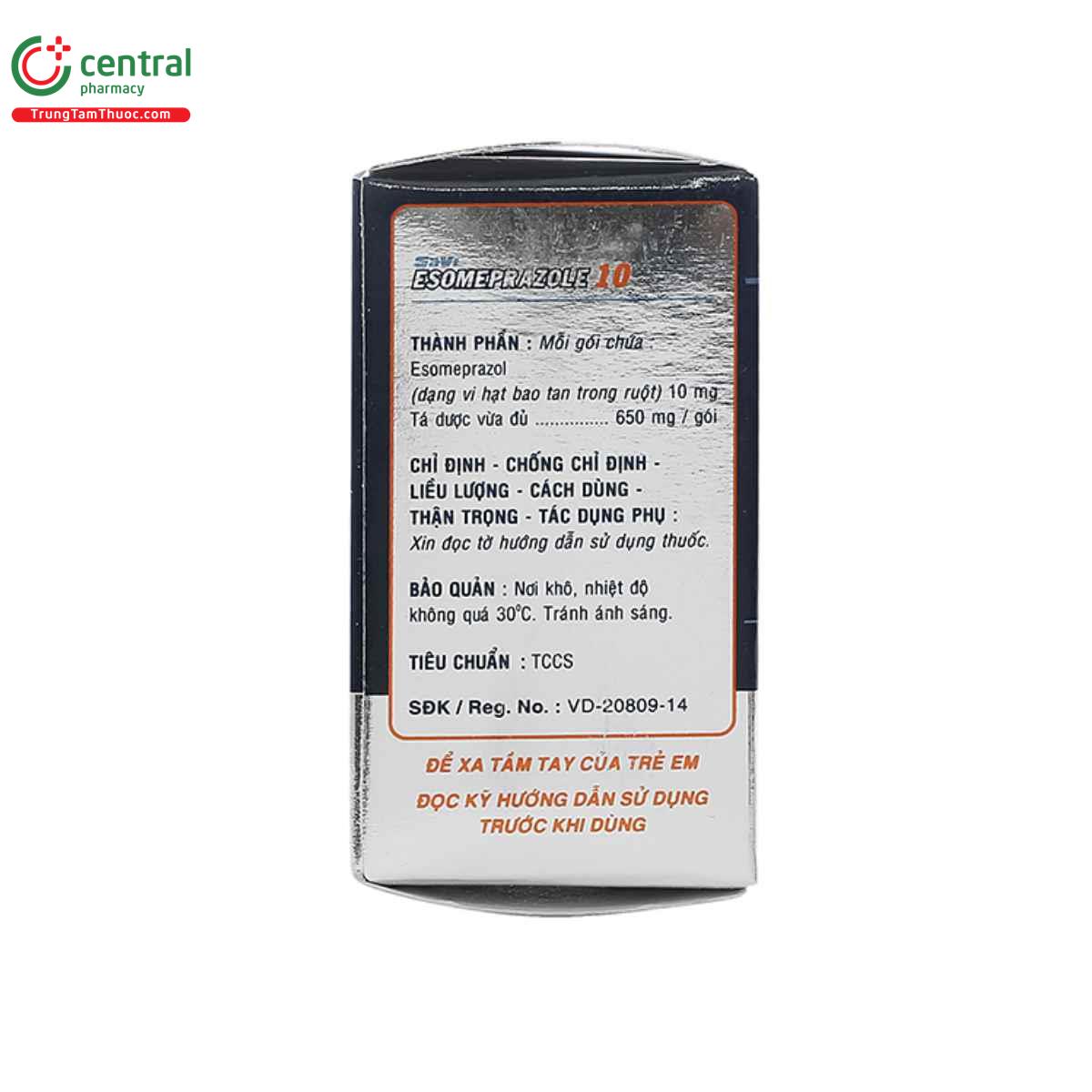 savi esomeprazol 10mg 2 M4842
