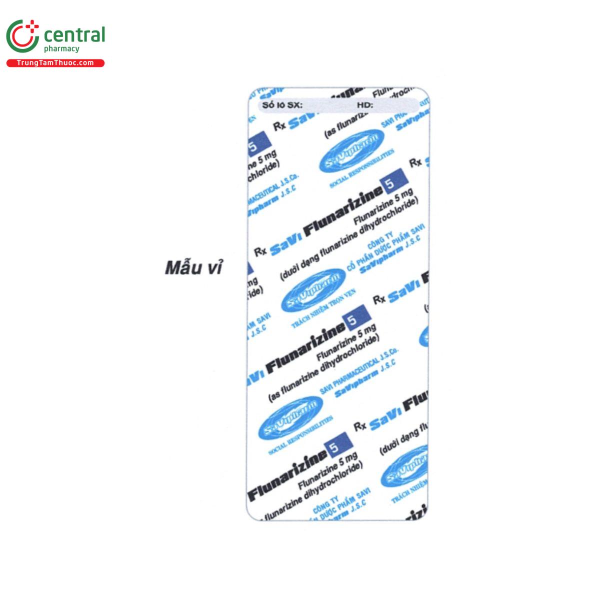 savi flunarizine 5 5 U8704 savi flunarizine 5 5 U8704