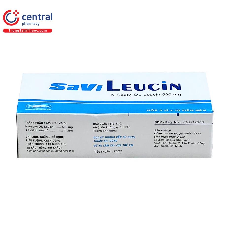 savi leucin 500mg 4 B0601