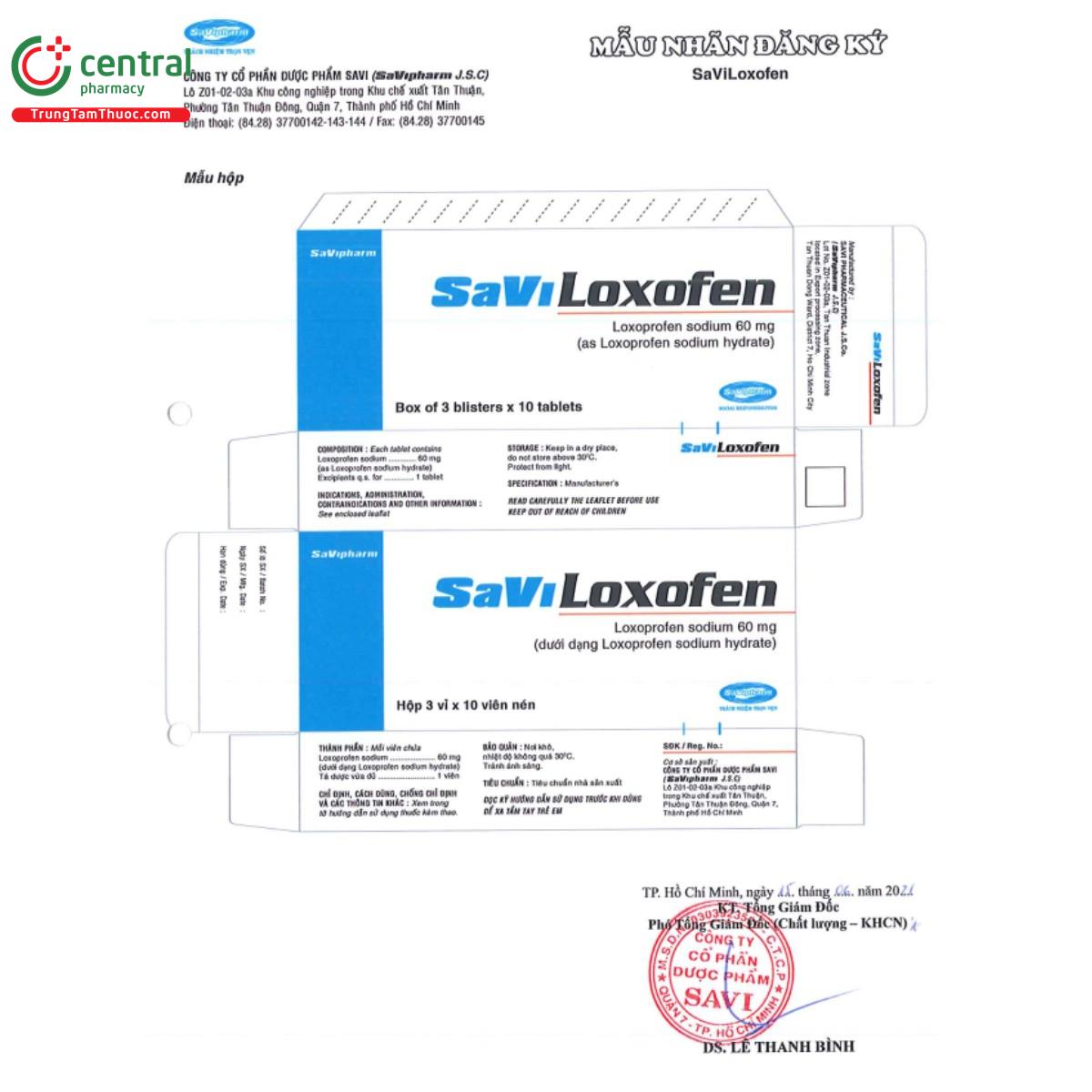 saviloxofen 60mg 3 I3674