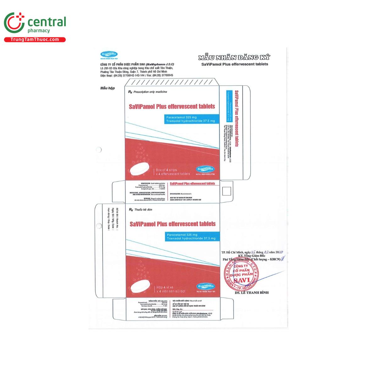 savipamol plus effervescent tablets 2 A0825