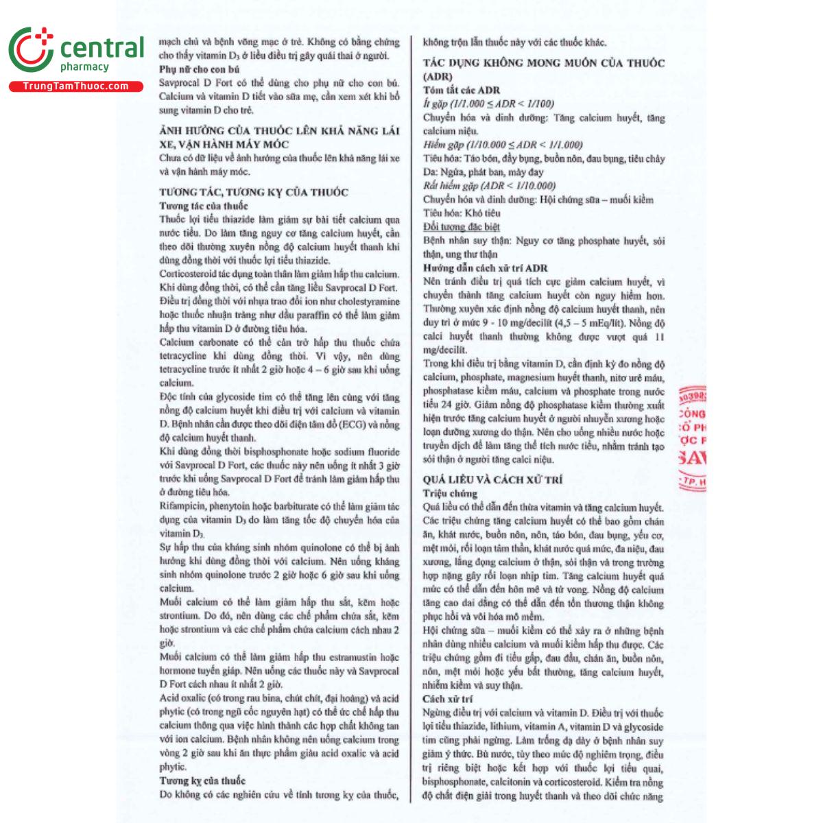savprocal d fort 4 I3174