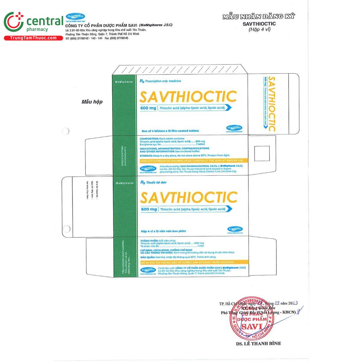 savthioctic 3 H2373