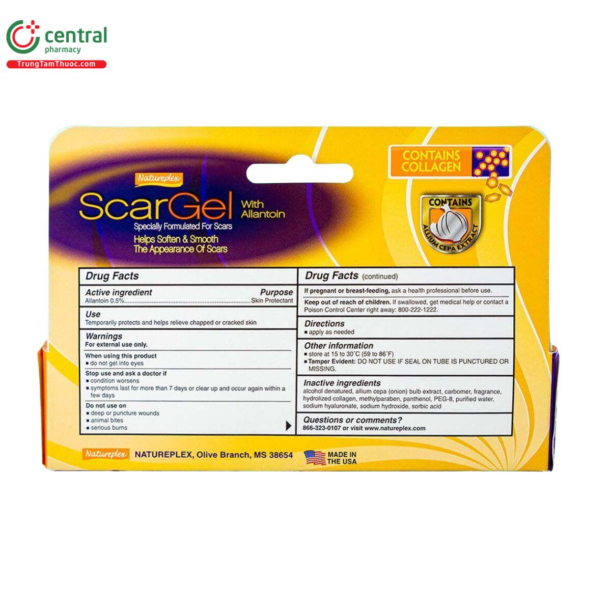 scargel with allantoin 3 G2504