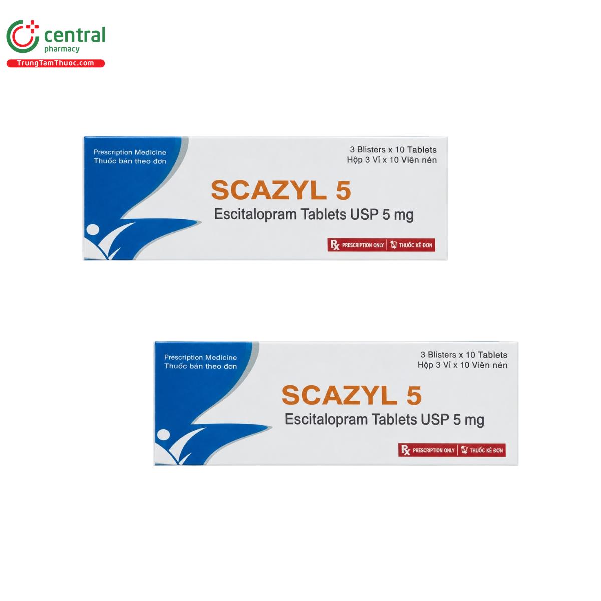 scazyl 5mg 3 H3253