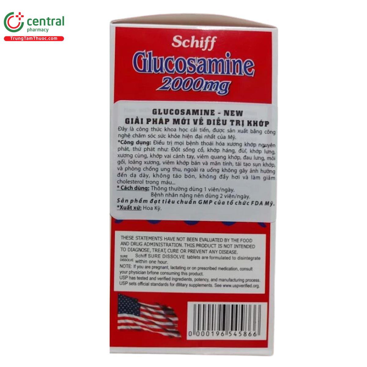 schiff glucosamine 2000mg new vip extra 6 N5071