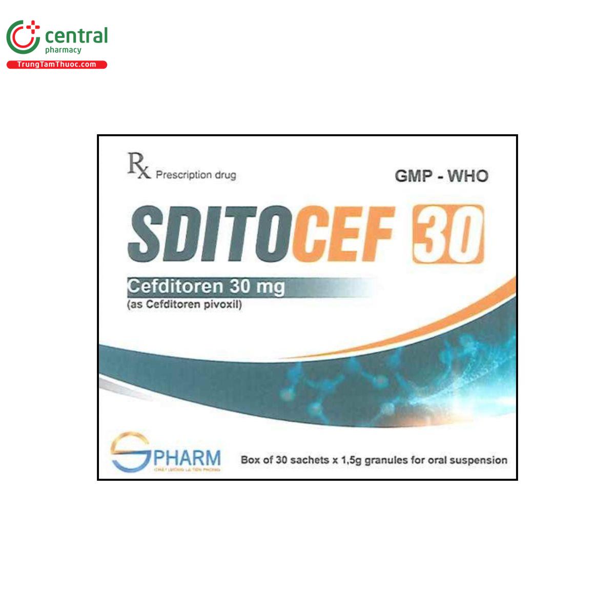sditocef 30 1 U8238