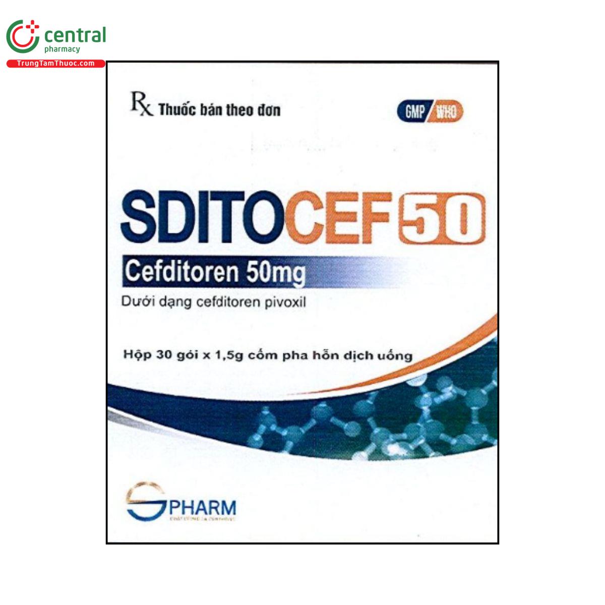 sditocef 50 1 R7618 sditocef 50 1 R7618