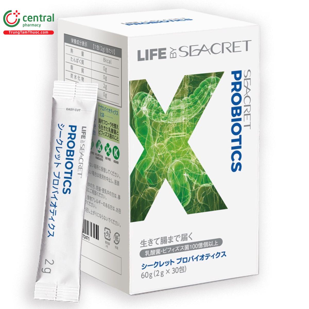 seacret probiotics synbiotic 6 H3756