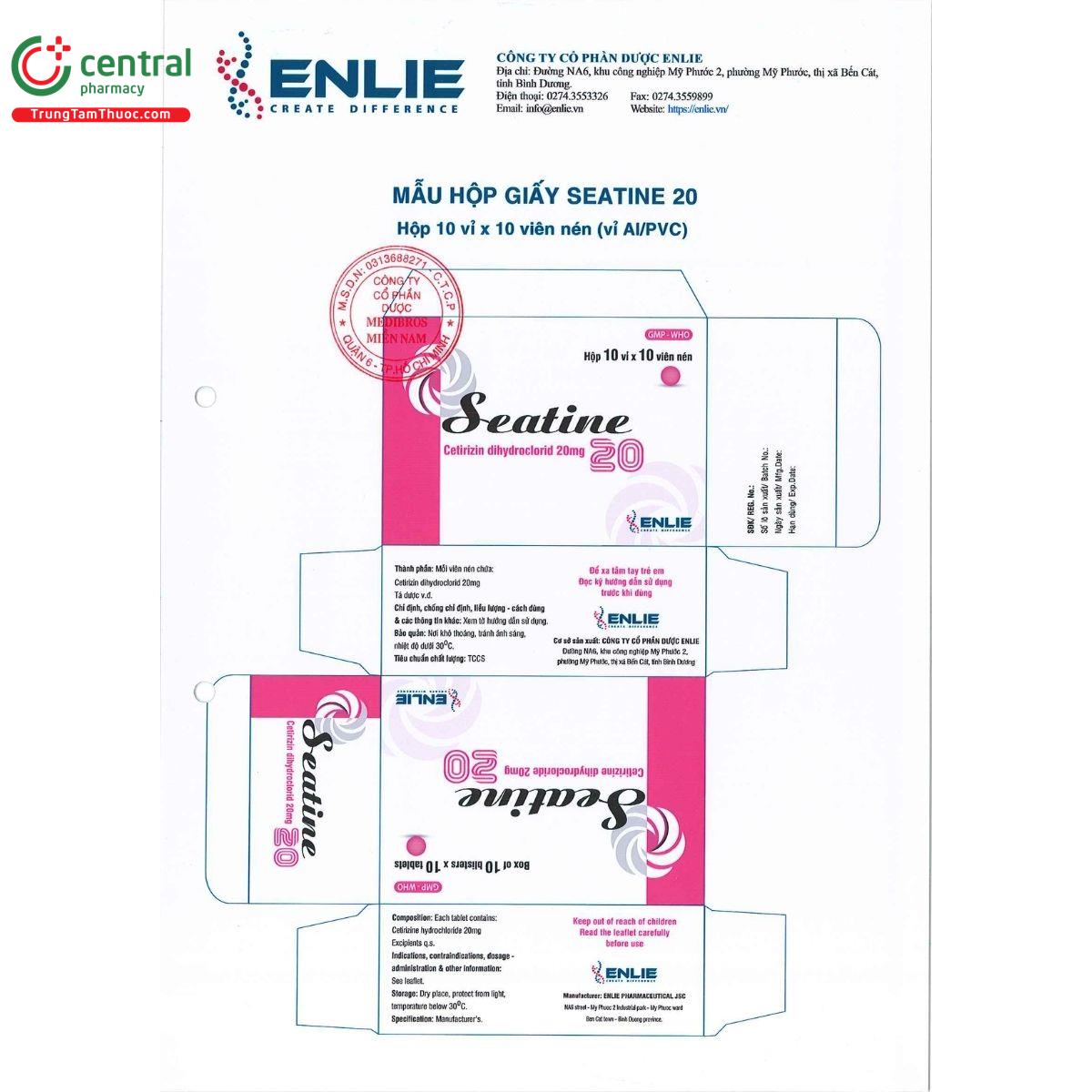 seatine 20mg 1 N5701 seatine 20mg 1 N5701