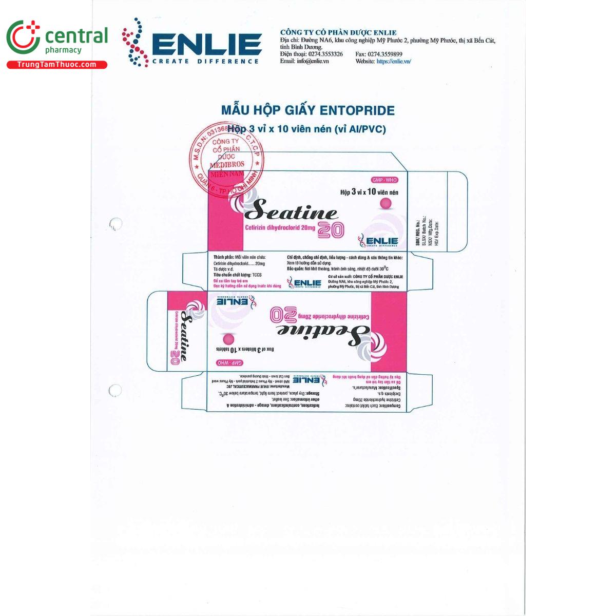 seatine 20mg V8277 seatine 20mg V8277