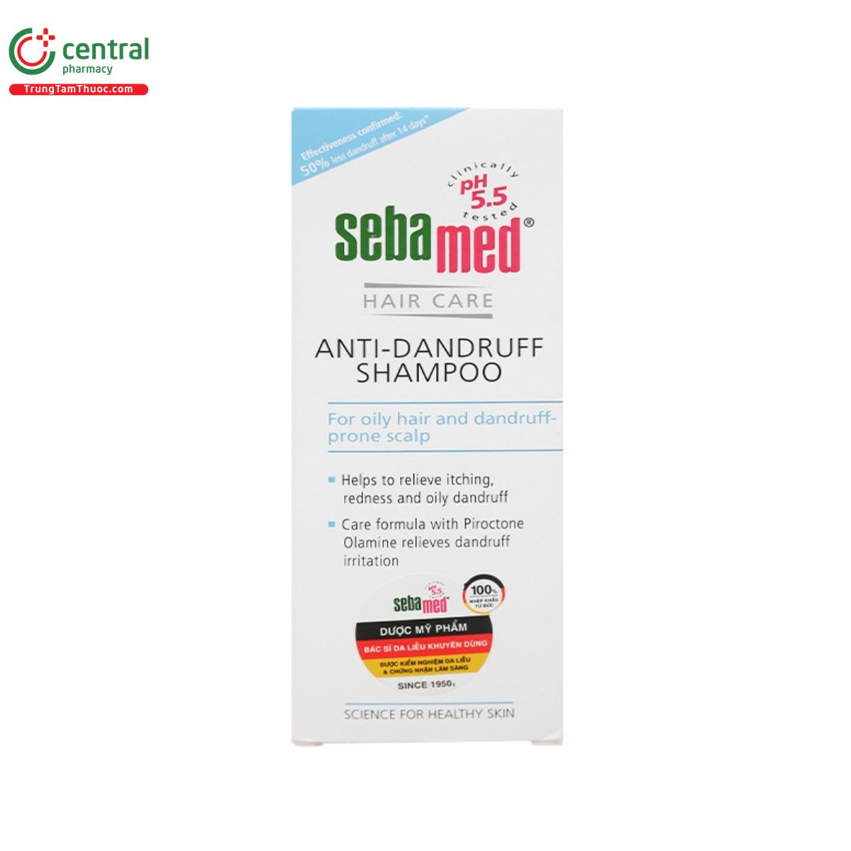 sebamed anti dandruff shampoo 5 O5508