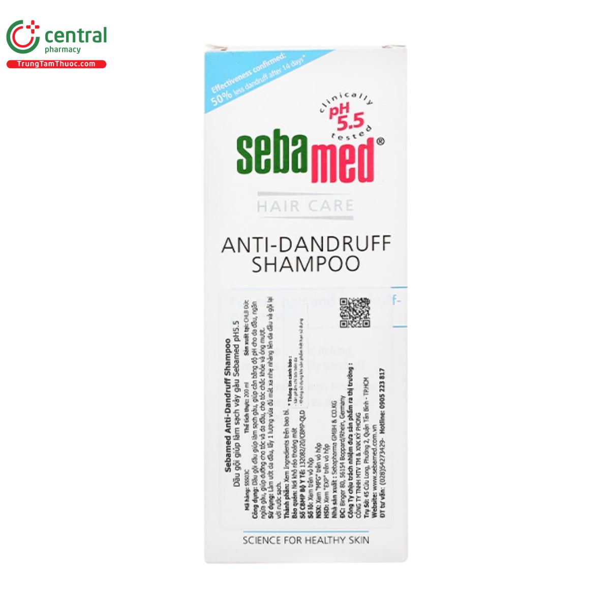 sebamed anti dandruff shampoo 7 F2072