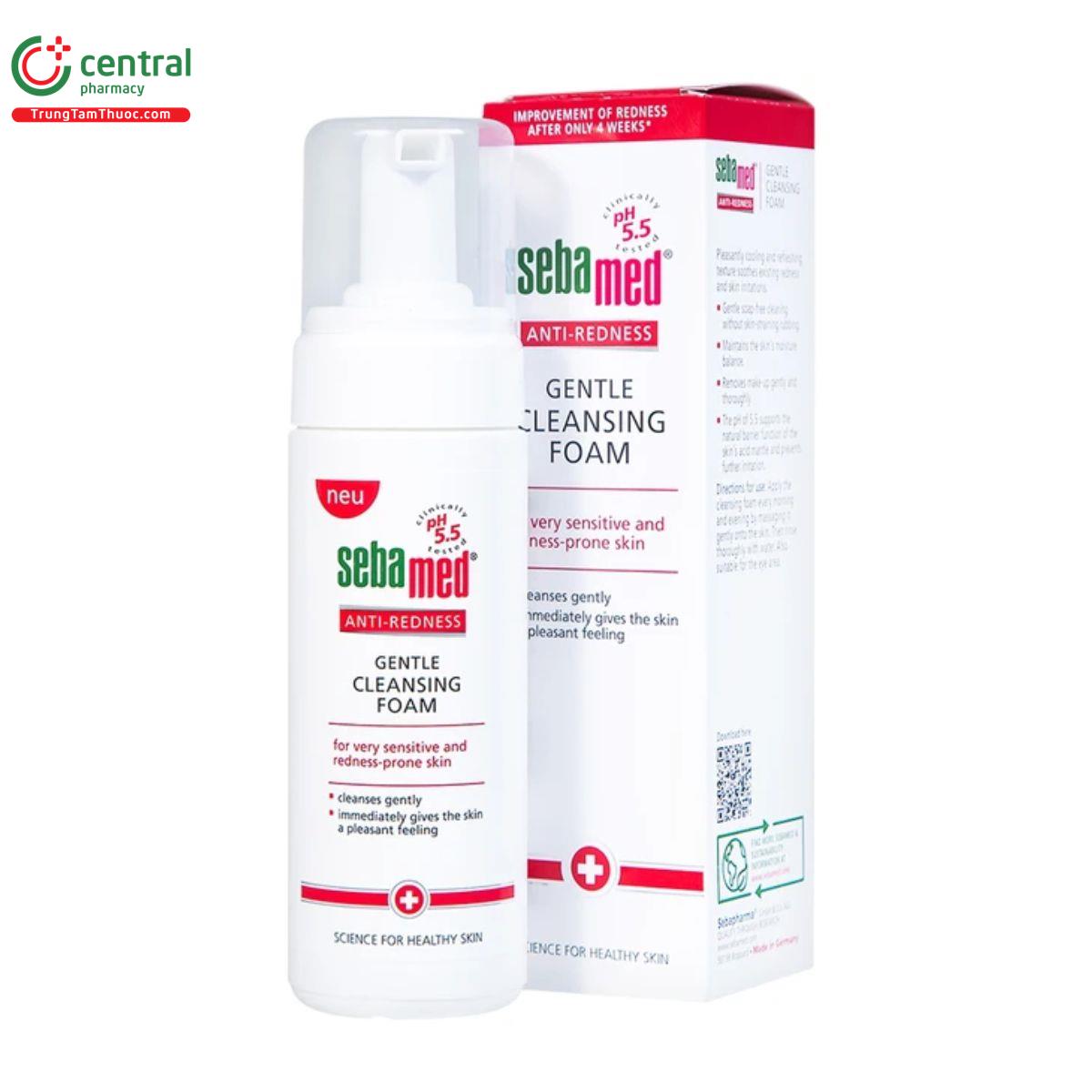 sebamed anti redness gentle cleansing foam 1 I3673