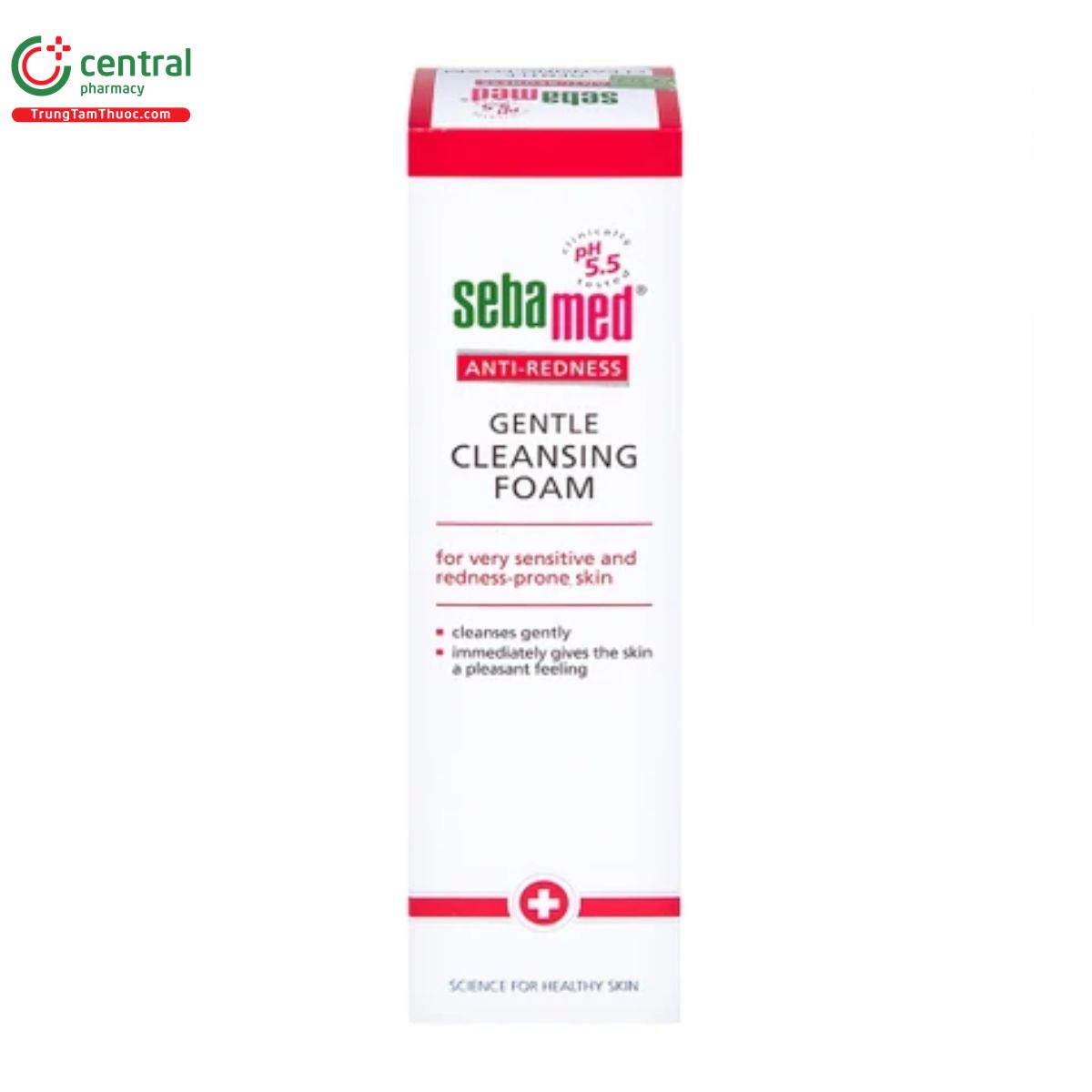 sebamed anti redness gentle cleansing foam 2 B0034