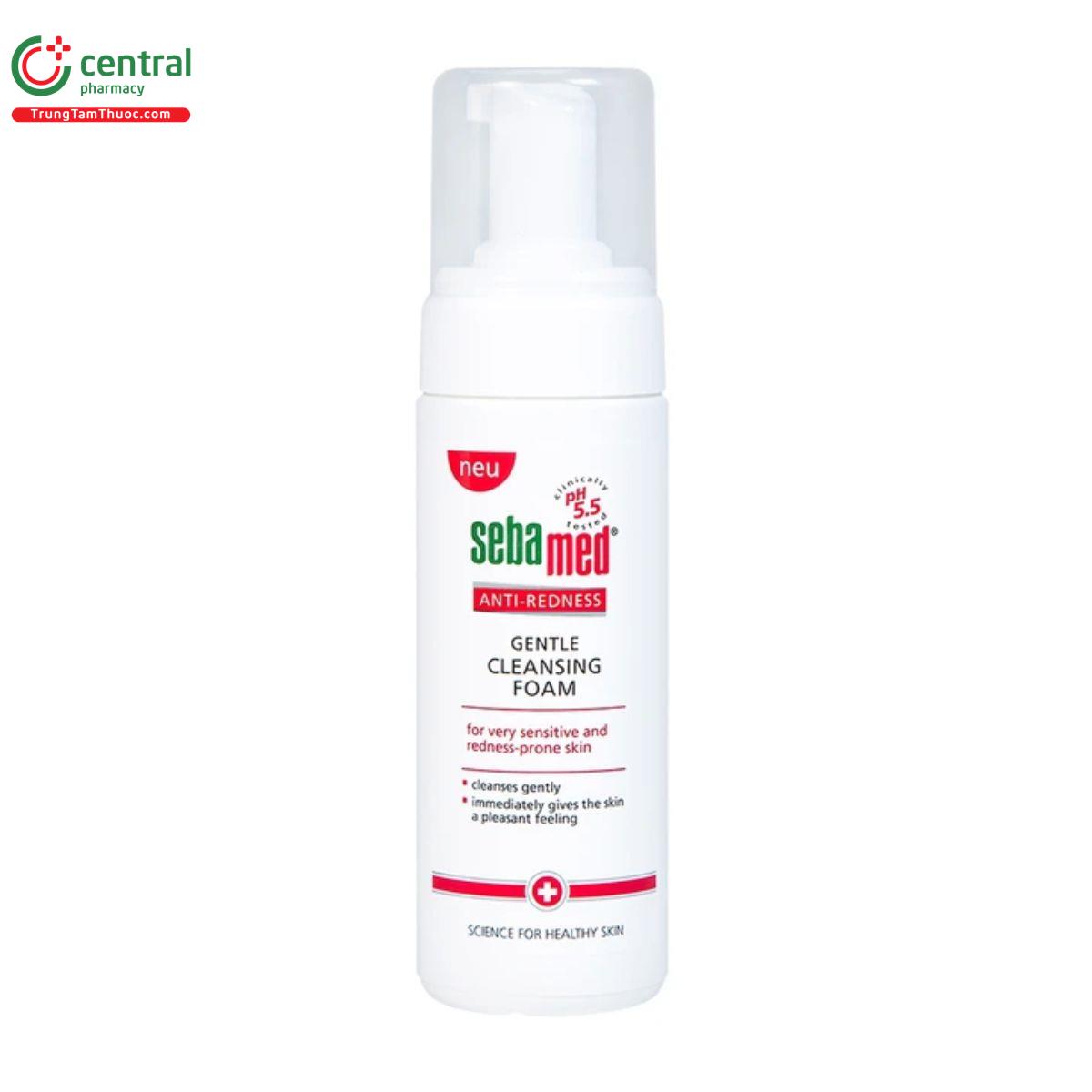 sebamed anti redness gentle cleansing foam 6 G2672