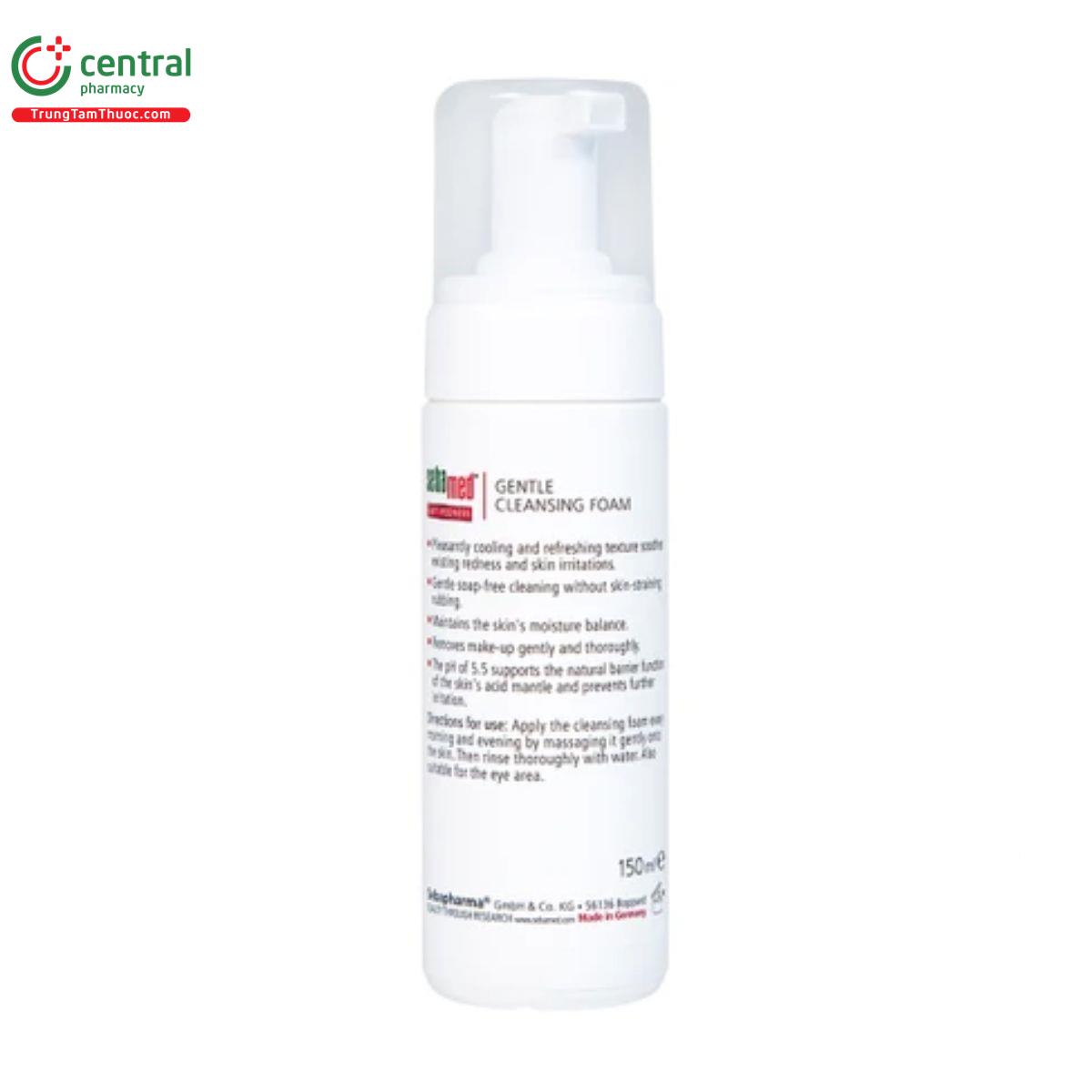sebamed anti redness gentle cleansing foam 7 E1604